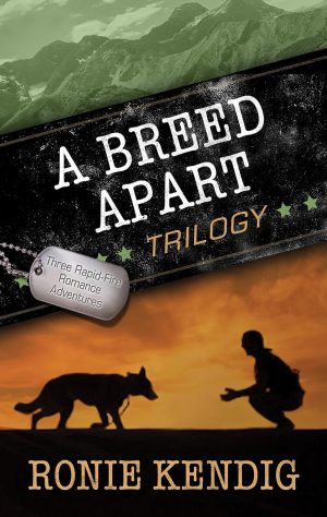 Book cover for series trilogy, A Breed Apart by Author Ronie Kendig